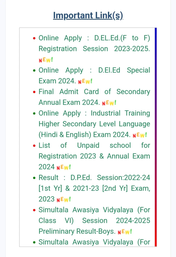 Bihar D.El.ED Registration 2023-25