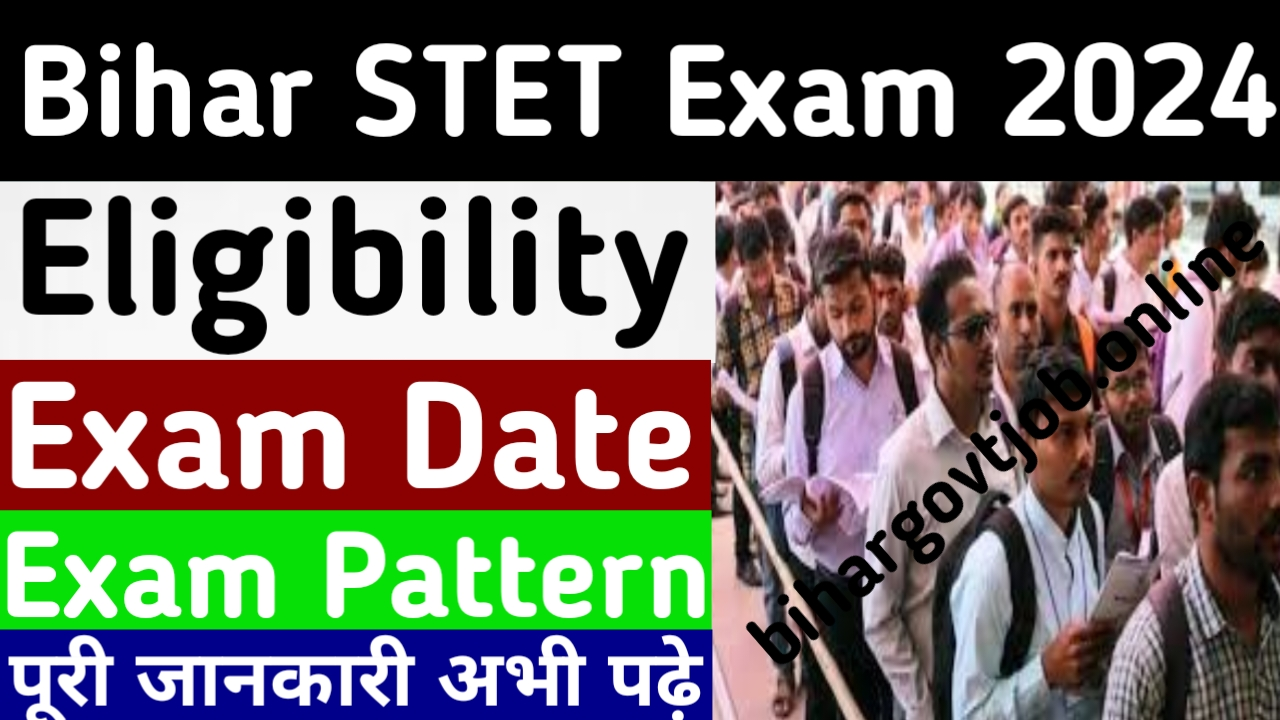 Bihar STET Exam 2024